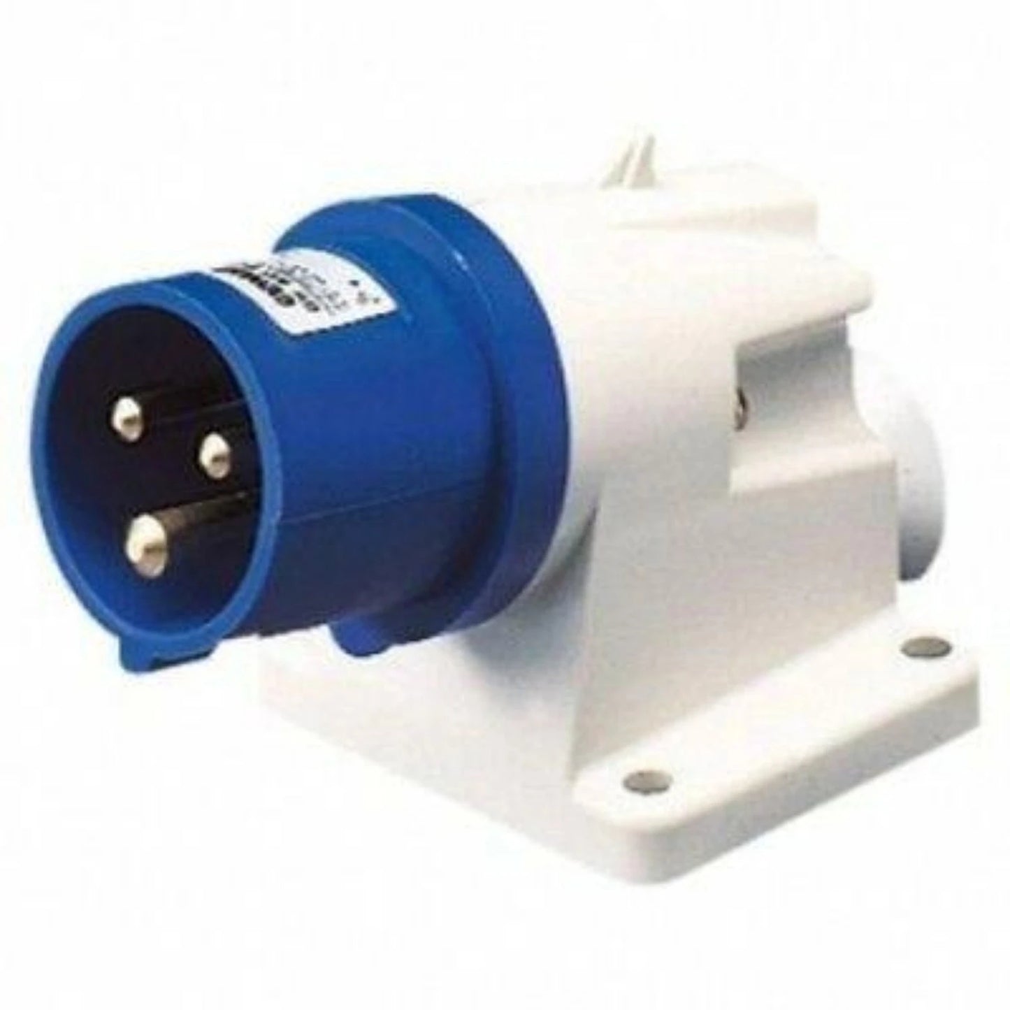 Re-Wireable Surface-Mount Male Plug 16 Amps @ 250V - Commando/PWR-CMD-M12341