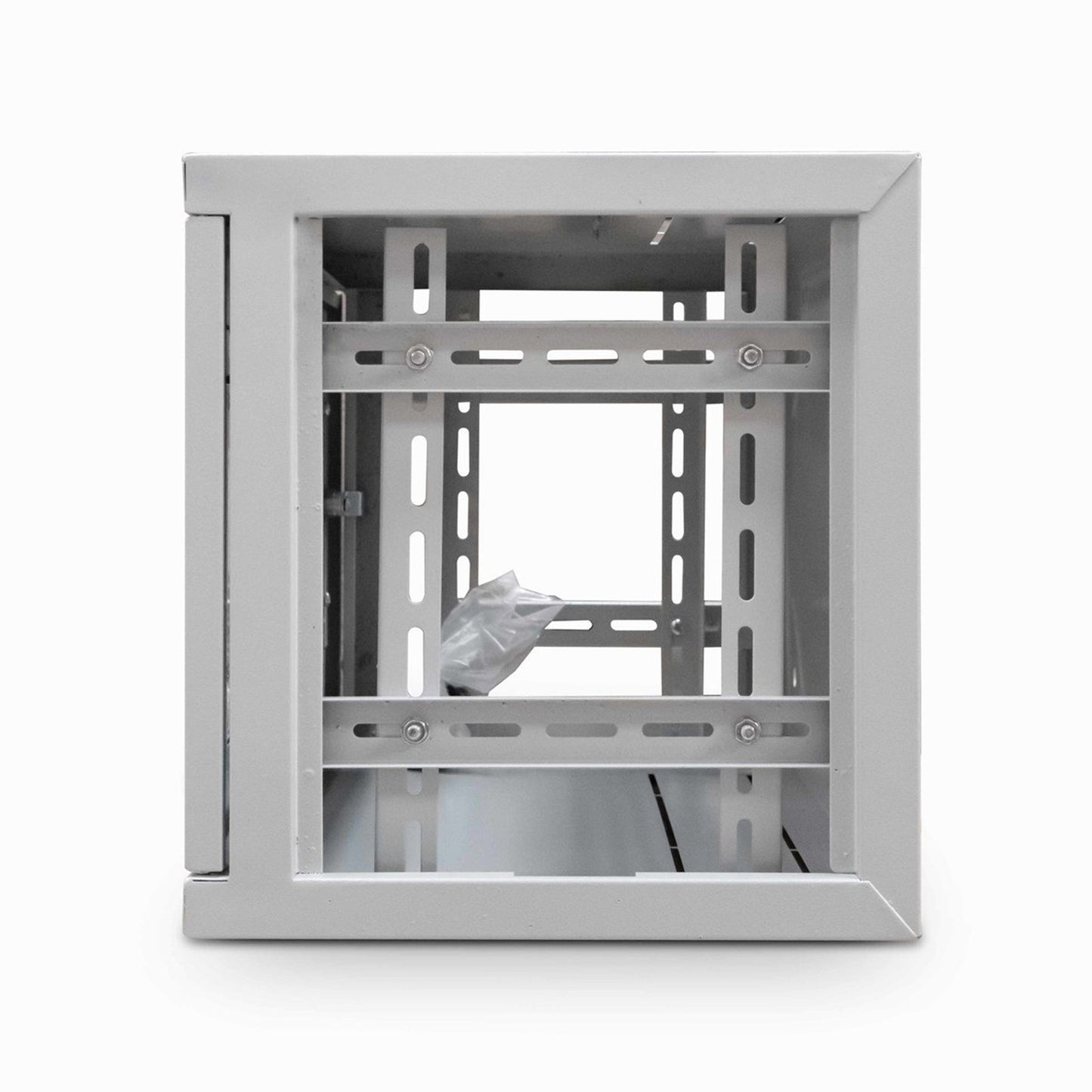 Gray deep storage cabinet