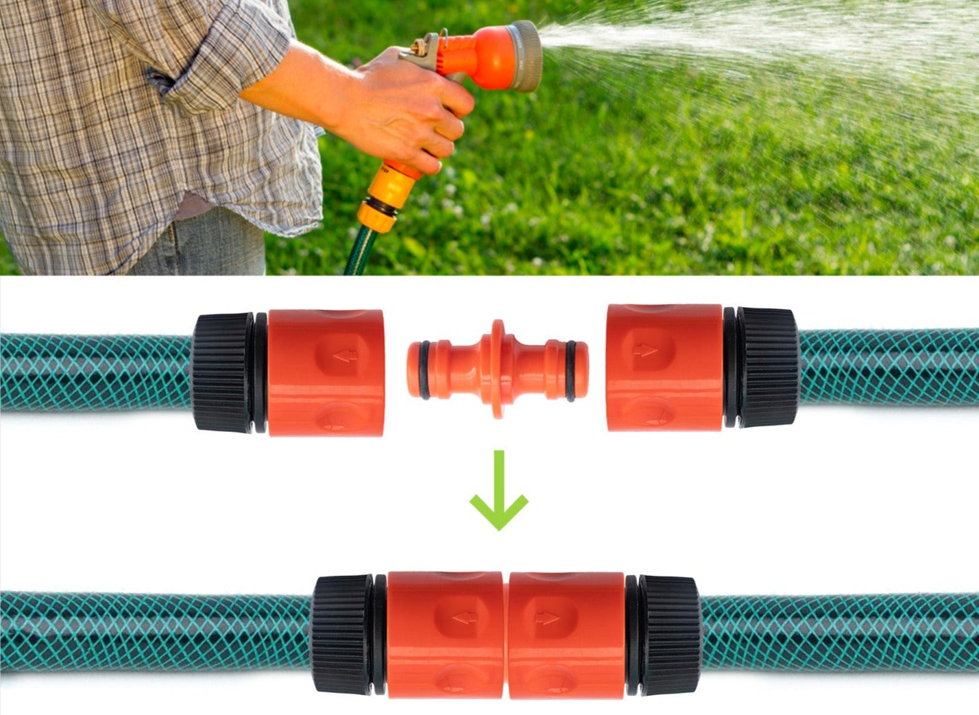 Garden Hose Joiner Adapter
