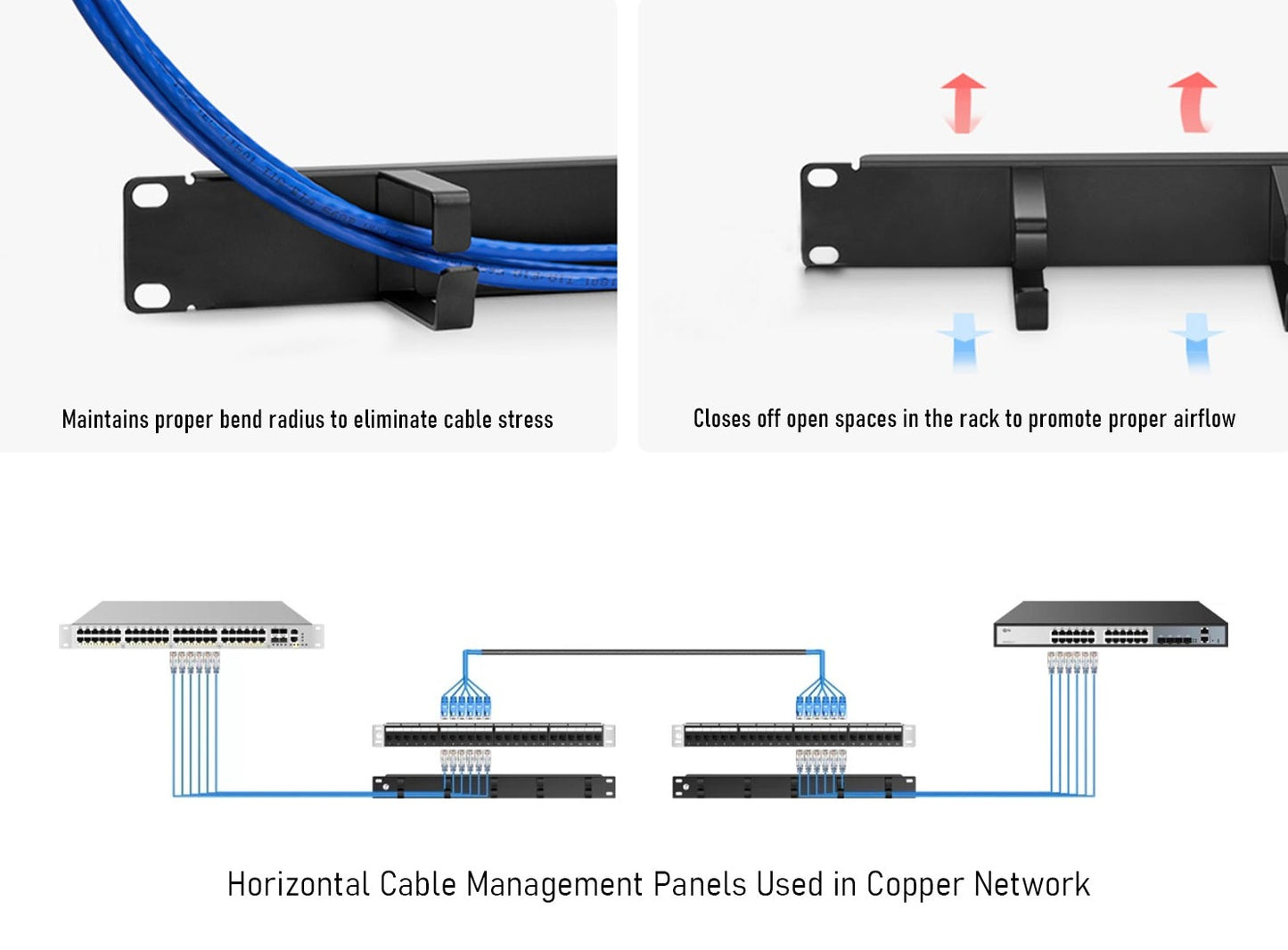 Efficient Data Center Cable Bar