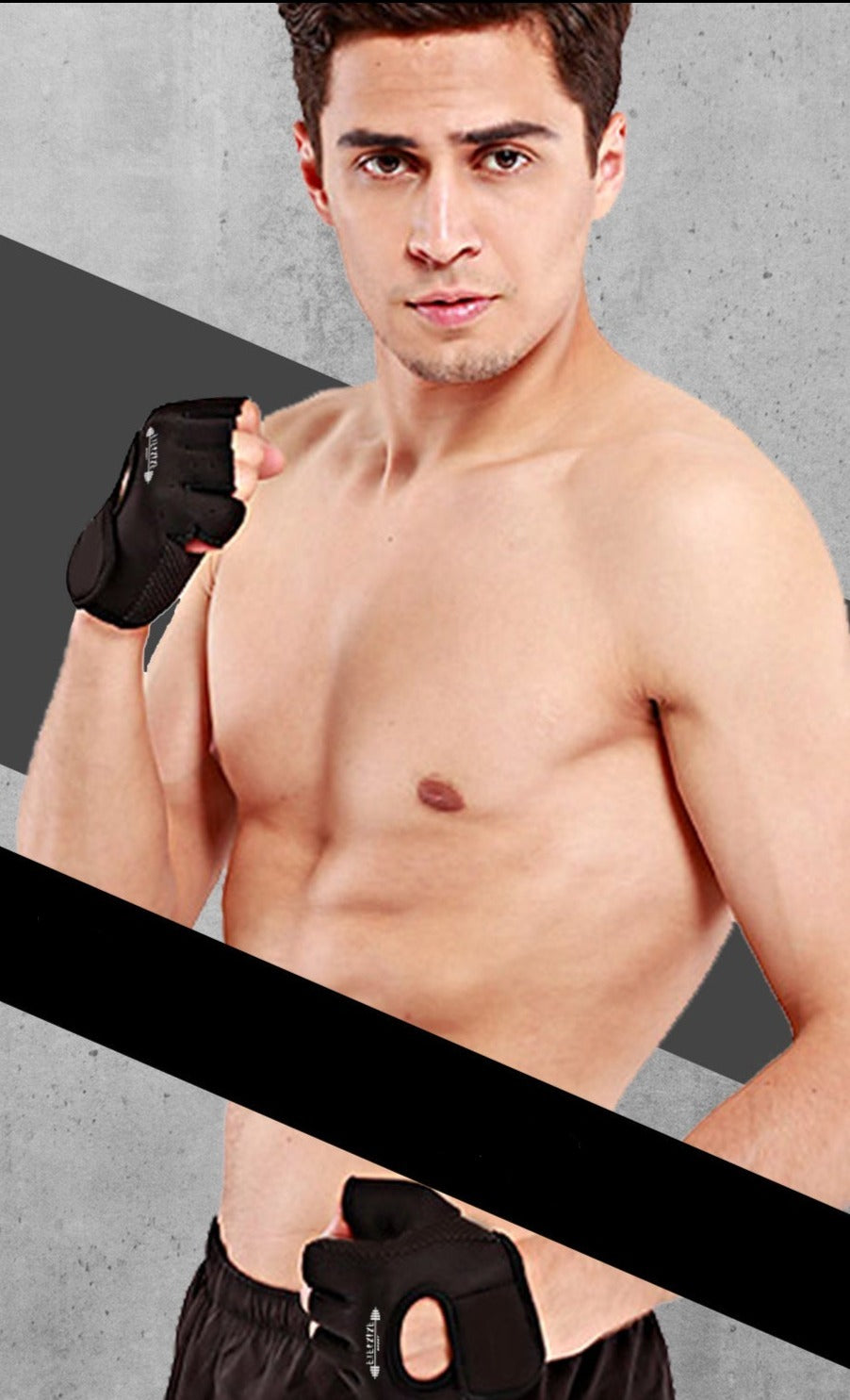 Black Gym Hand Protection