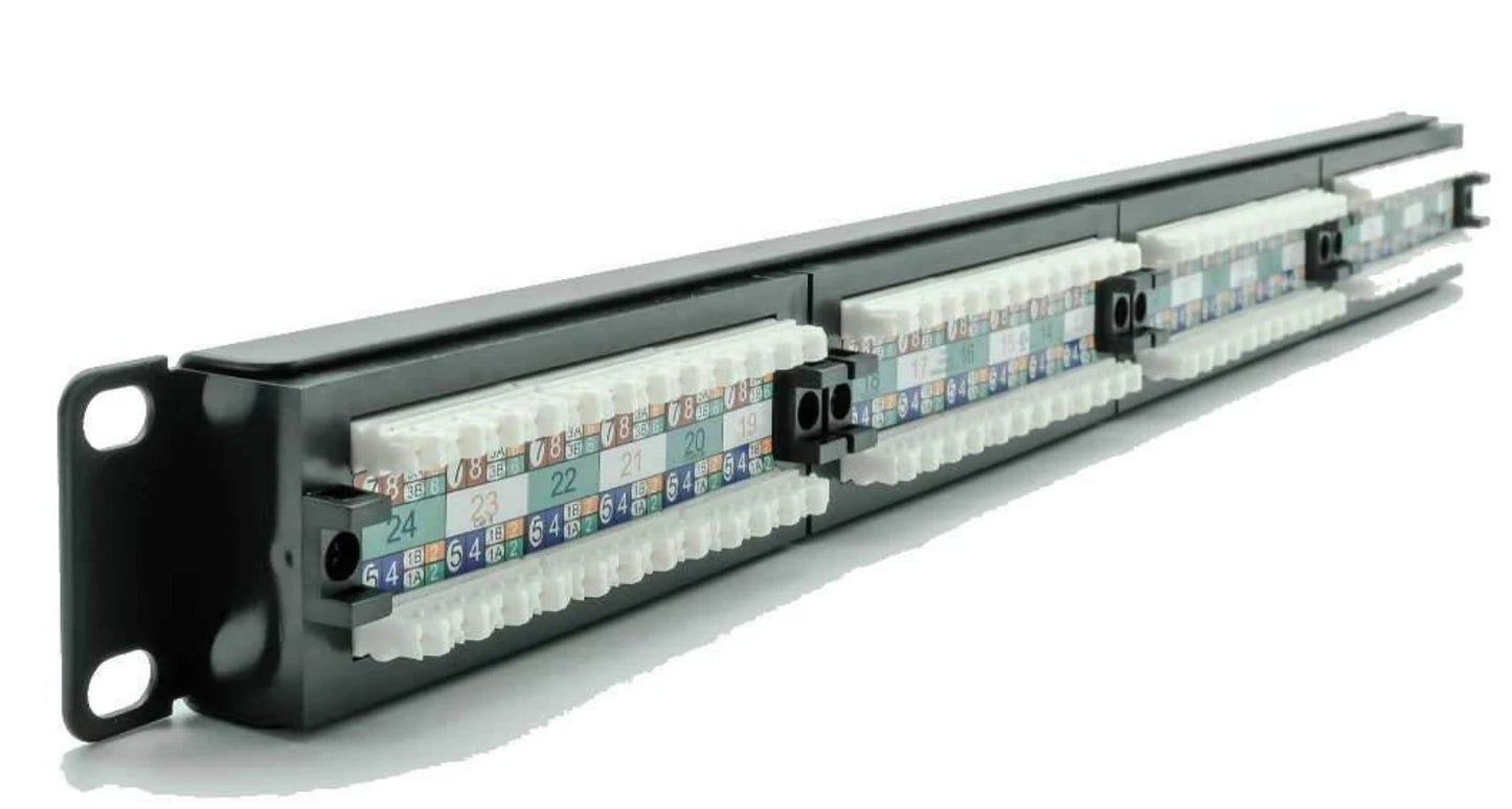 24-Port CAT6 Patch Panel