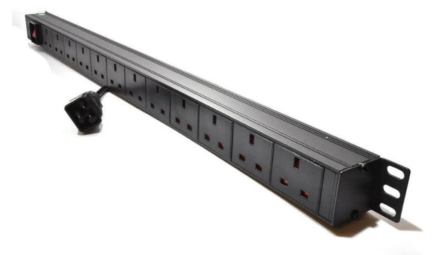 UK sockets power strip