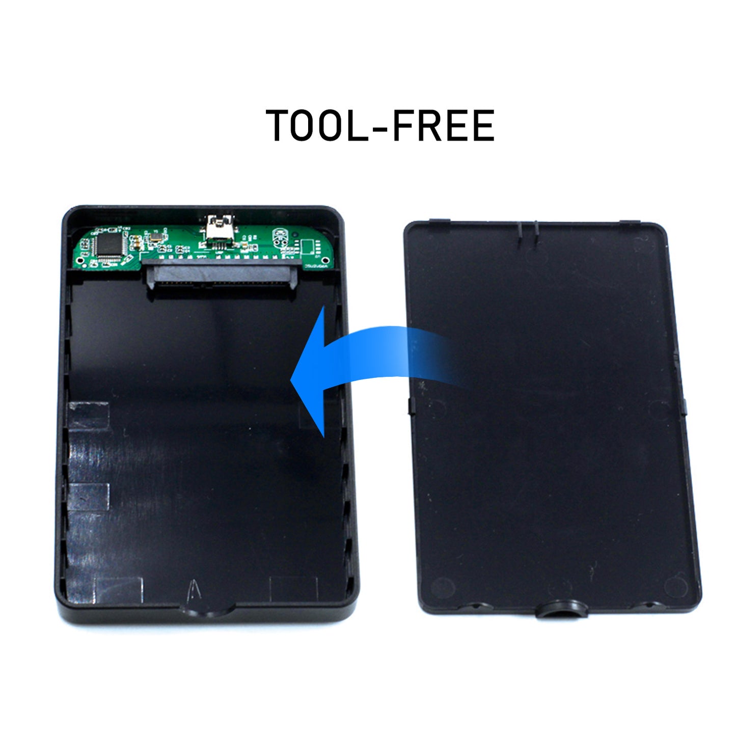 Portable SATA Hard Drive Caddy