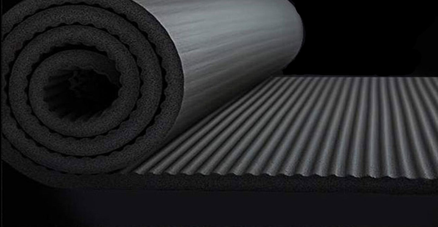 Yoga Mat with Carrying Strap - Pink