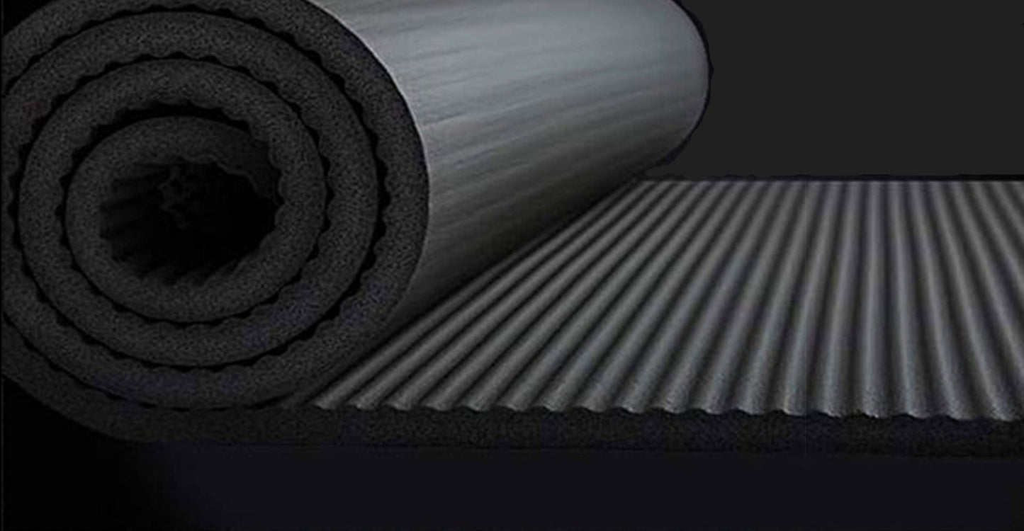 Yoga Mat with Carrying Strap - Purple