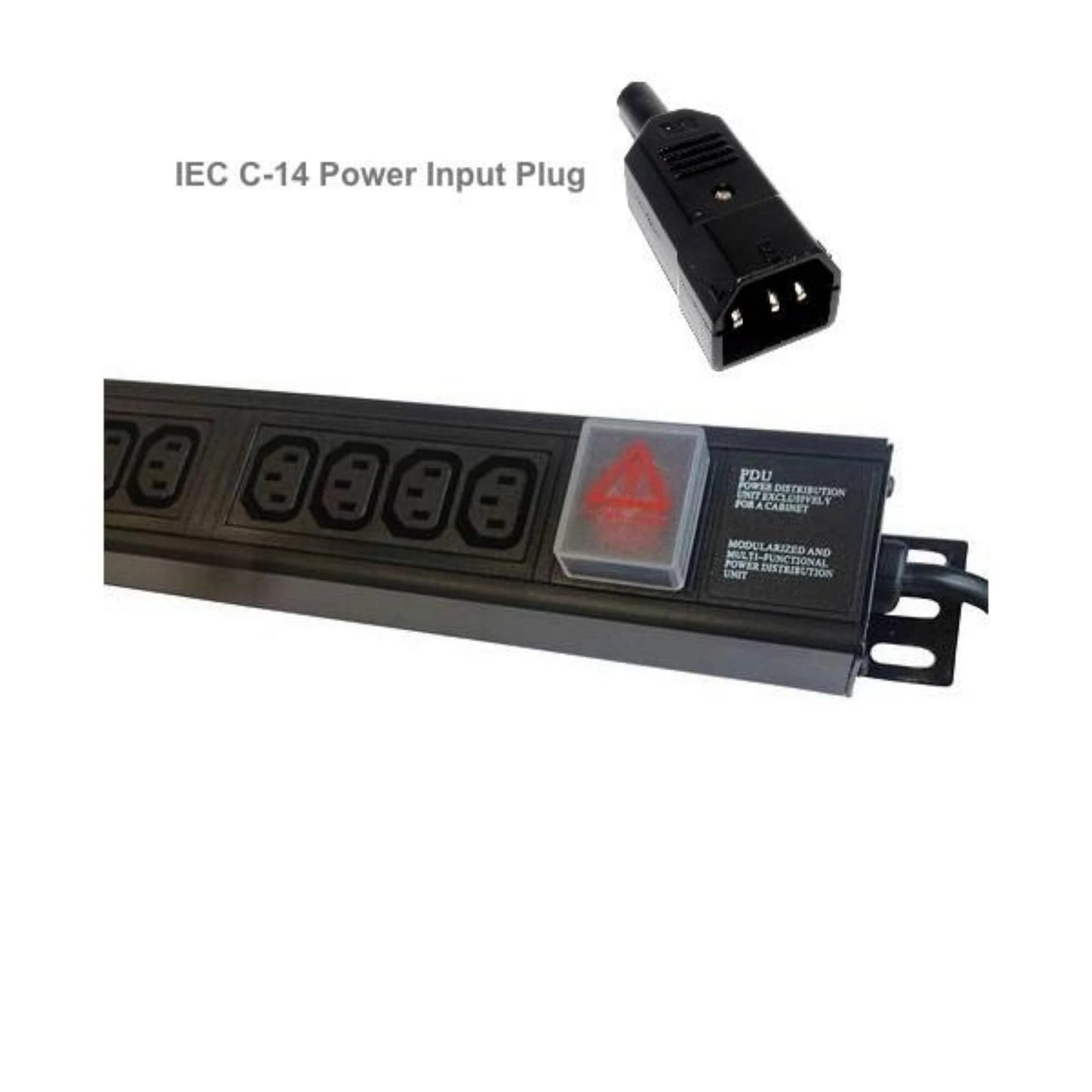 10-Way Horizontal Power Strip