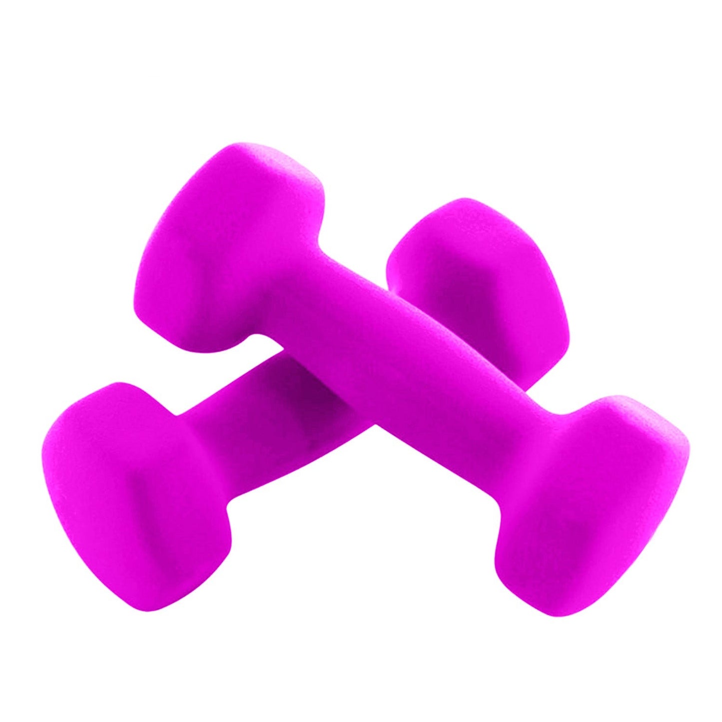 Neoprene Hex Dumbbells 2KG x 2 - Pink