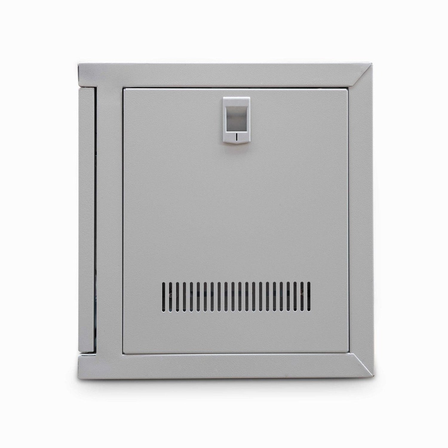 Gray wall-mounted cabinet