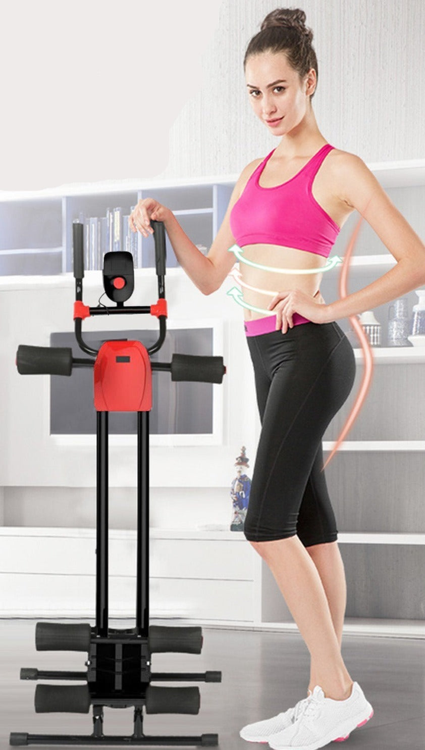 Compact Abdominal Fitness Device
