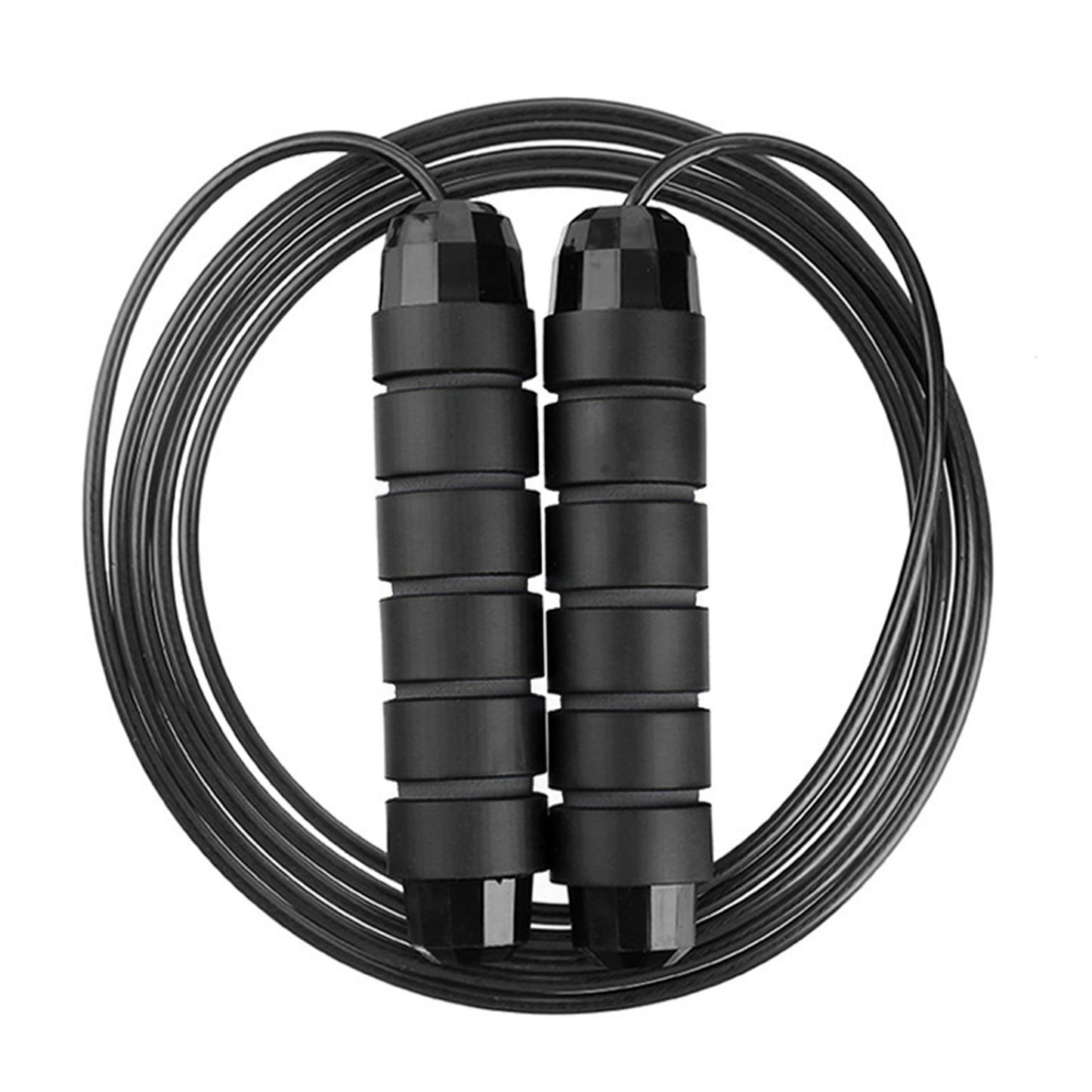 Adjustable speed jump rope