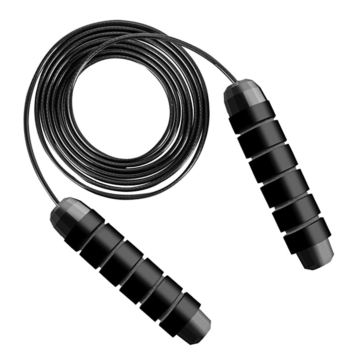 Foam grip skipping rope