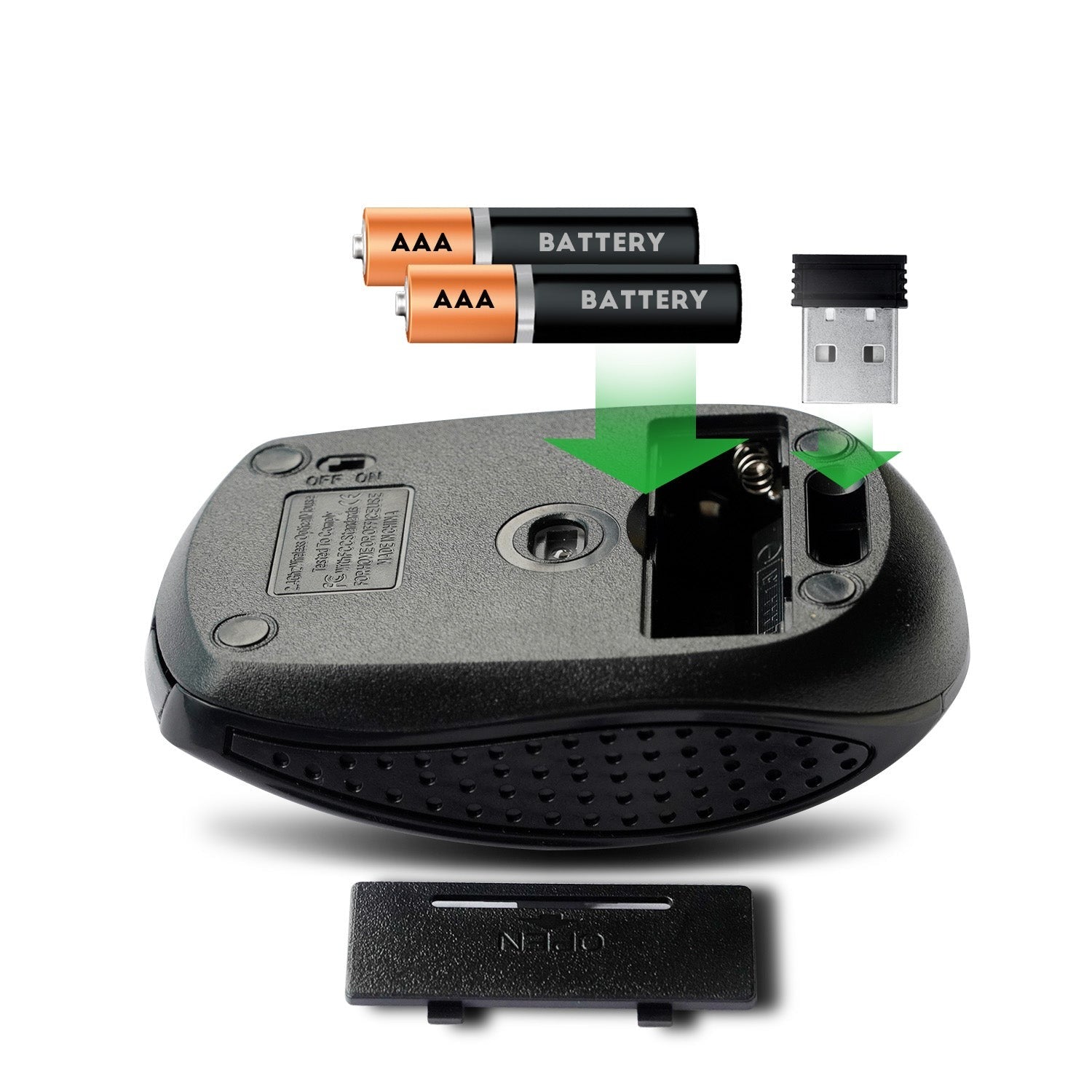 Multi-DPI Wireless Mouse