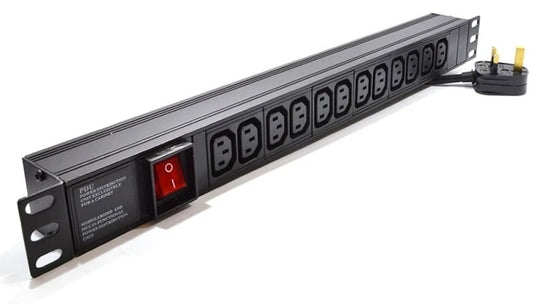 12-Way Rackmount UK PDU