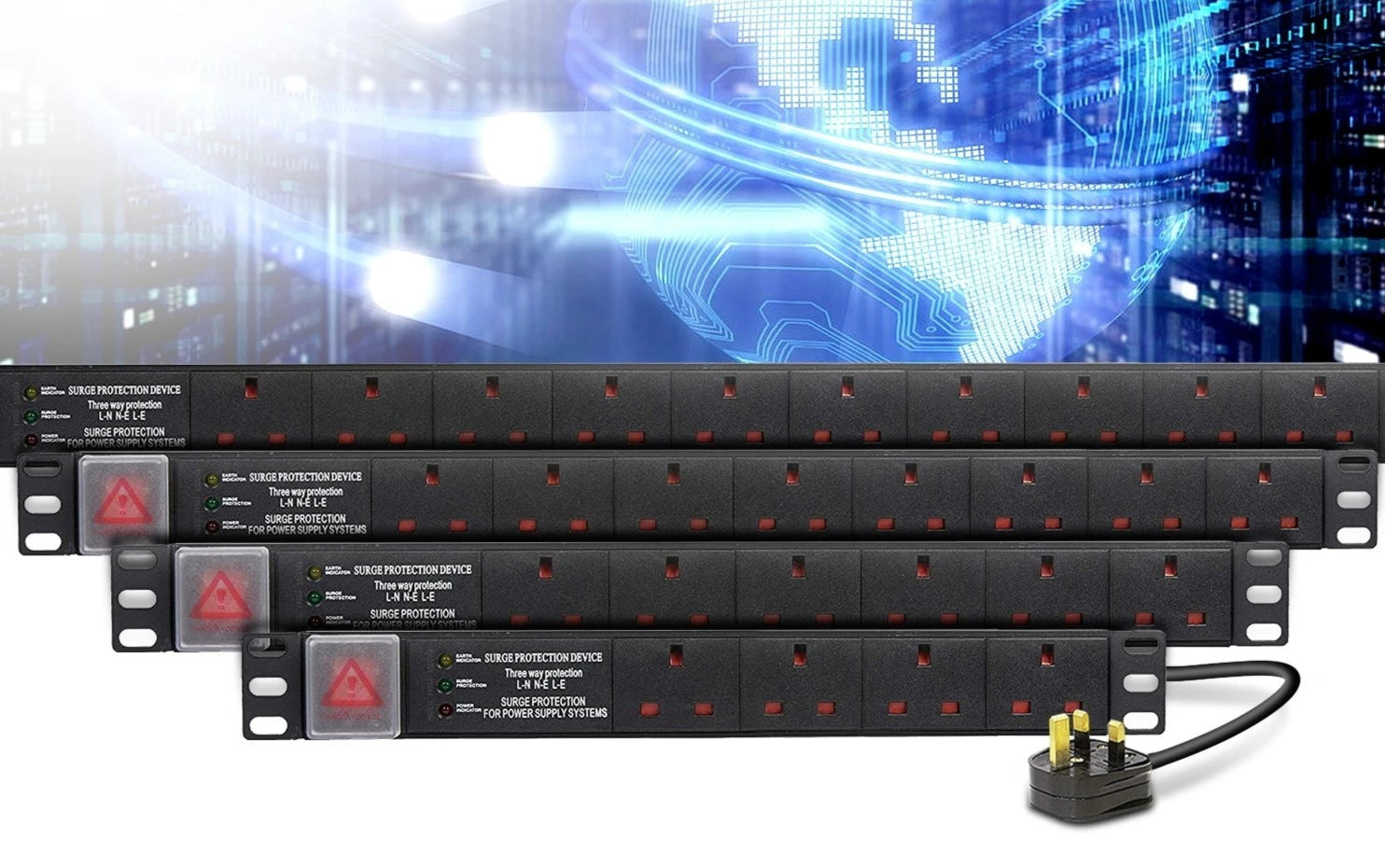 Vertical Surge Protected PDU