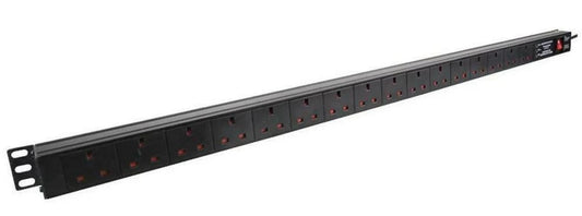 Mounted PDU with UK Sockets