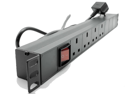 4-way horizontal rackmount PDU