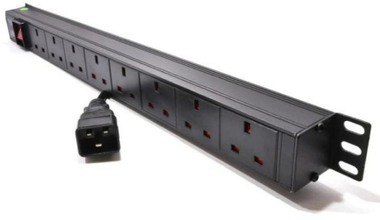 UK sockets power strip