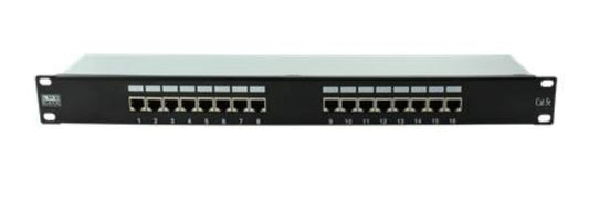 16-Port 1U Vertical Patch Panel