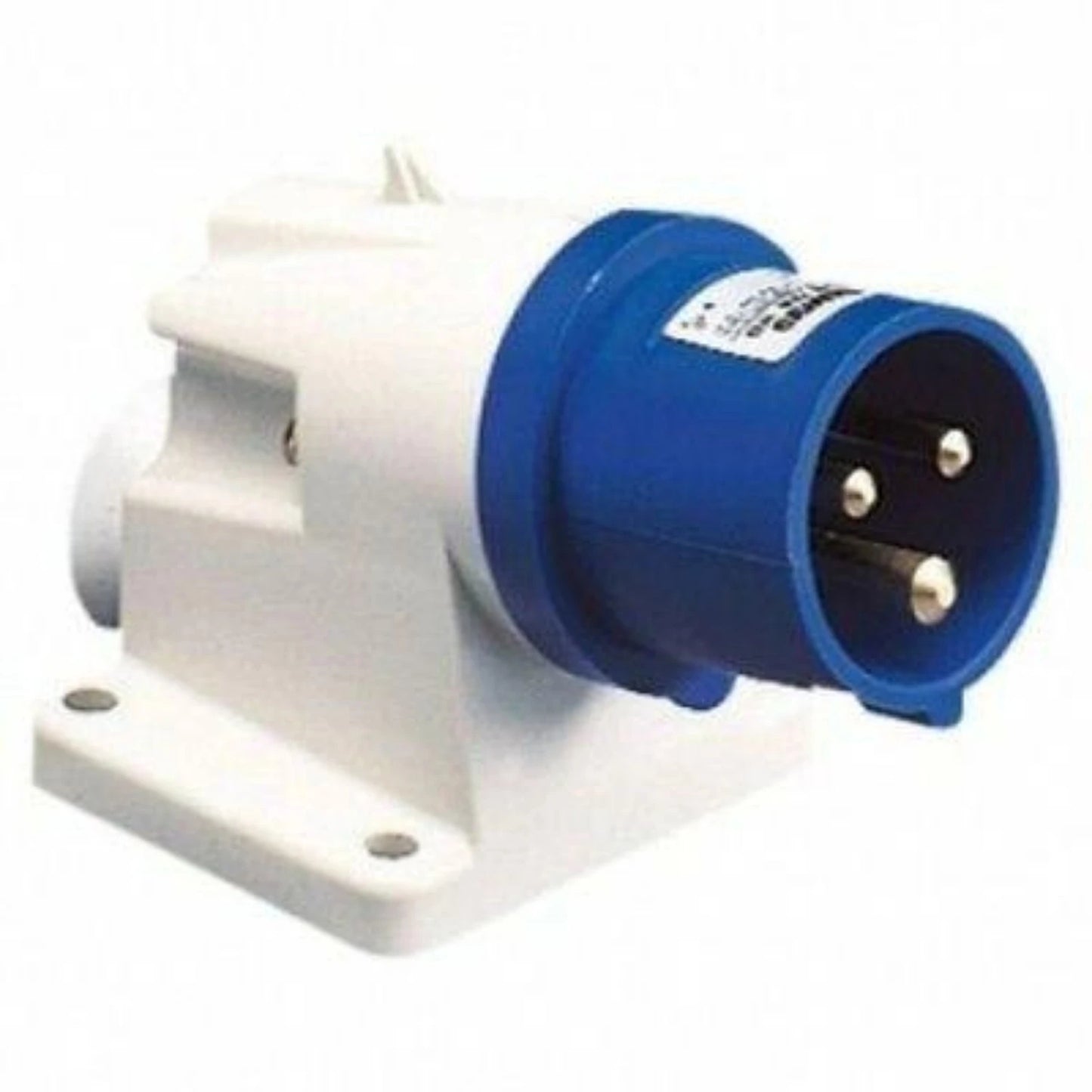 Re-Wireable Surface-Mount Male Plug 16 Amps @ 250V - Commando/PWR-CMD-M12341