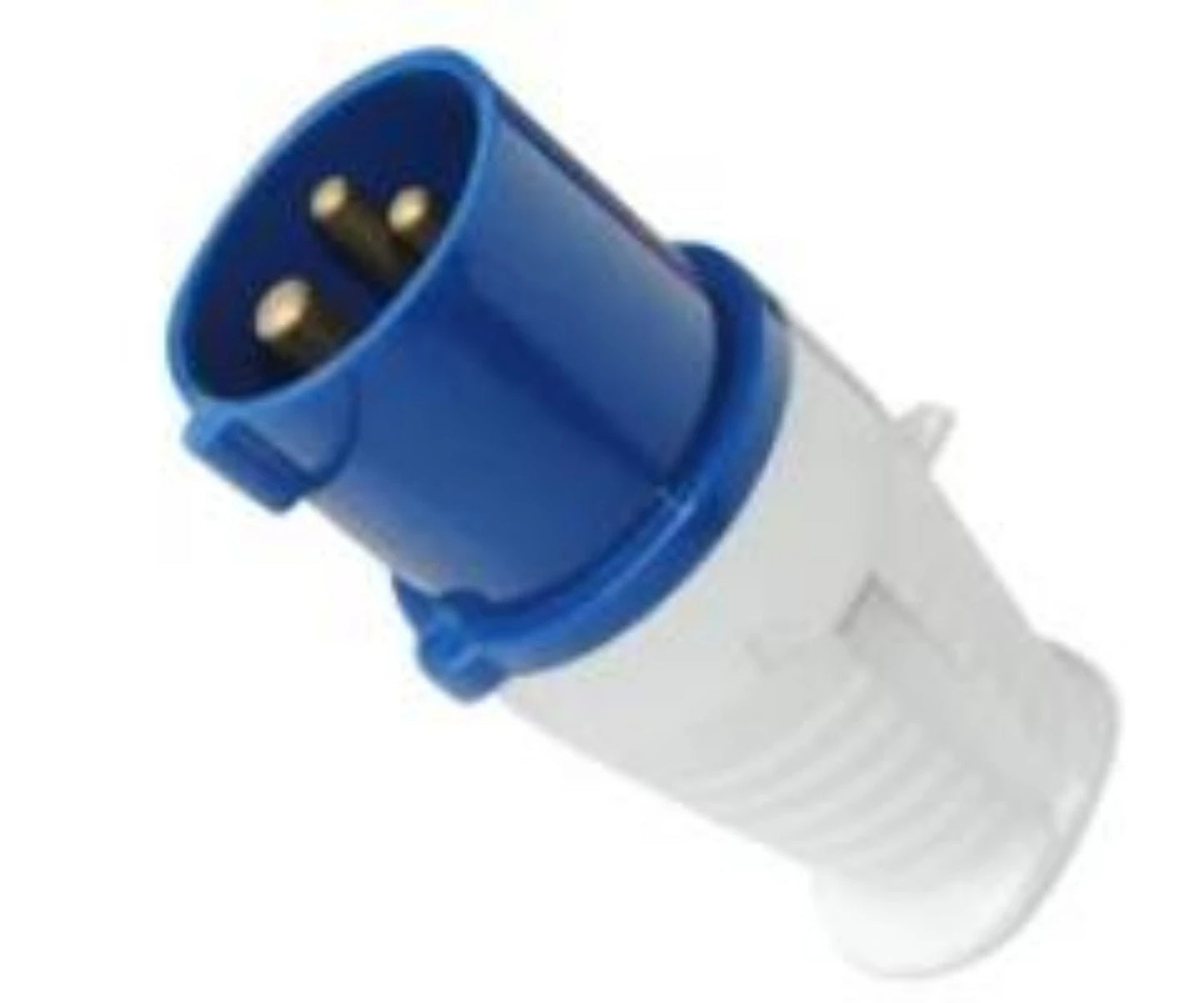 Re-Wireable Male Inline Plug 16 Amps @ 250V - Commando/PWR-CMD-P1234