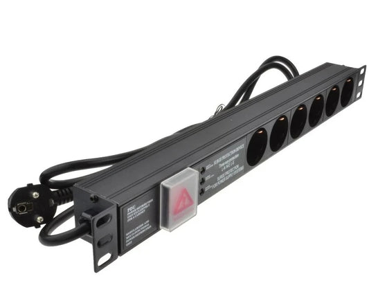 6-Way Surge Protected PDU